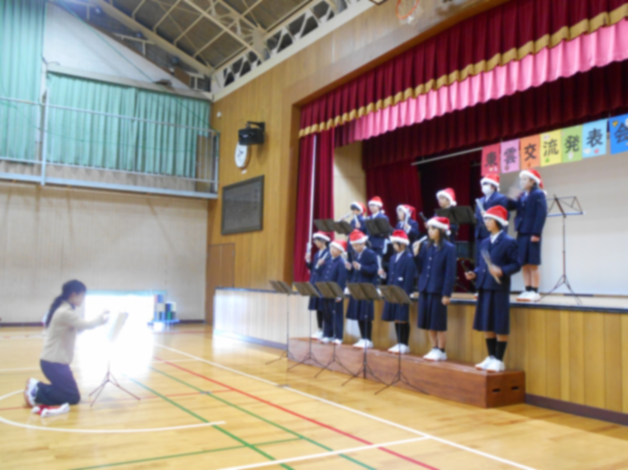 本日の附属東雲中 | 広島大学