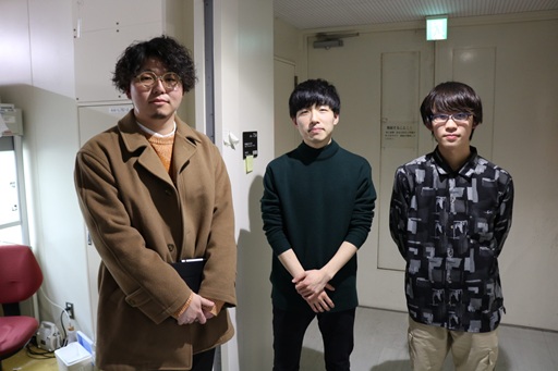 左から松原さん、山名さん、川田さん