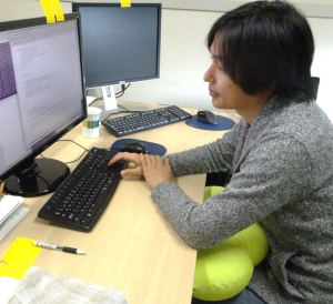 研究室の風景 写真