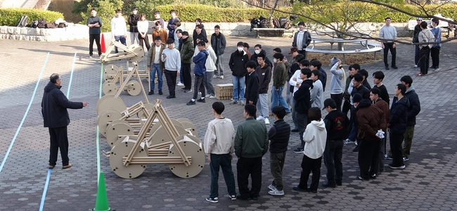 競技会当日の様子 (競技会開始直前に撮影した写真)
