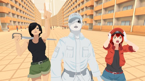 ソフトの一場面　©清水茜／講談社・アニプレックス・davidproduction