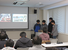 広島大学学生の発表