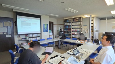 衞藤先生によるドイツ語演習