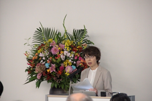 坂田副学長による講演