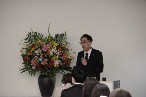 島田理事による講演