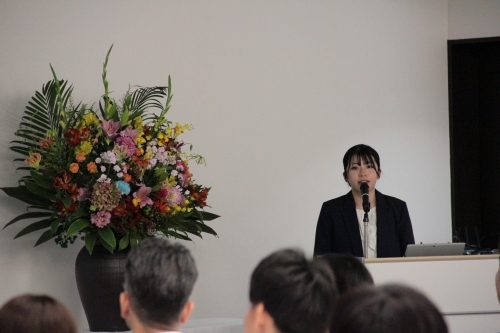 在学生（人間社会科学研究科）による講演