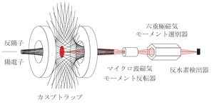 図1　カスプトラップ法の概念図