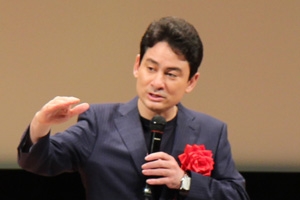 文化講演会では、アルピニストの野口健氏にご講演いただきました