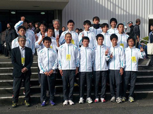 広島大学陸上競技部が第44回全日本大学駅伝に出場しました 広島大学