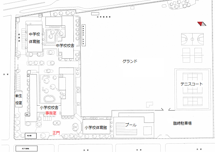 校内配置図 広島大学