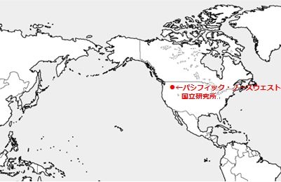 アメリカ　ワシントン州　リッチランド地図