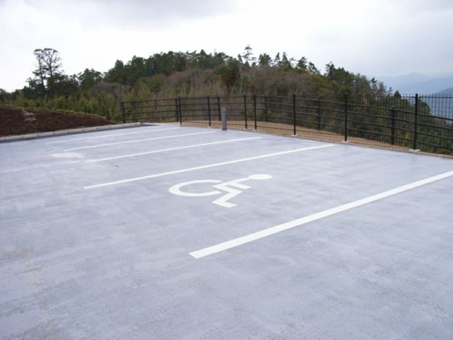 敷地の北西部