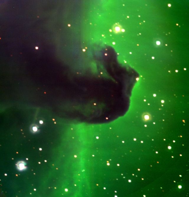 IC 434 (オリオン座 馬頭星雲;　暗黒星雲)　