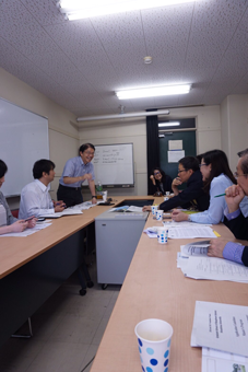 Kasetsart Economics Professors pay courtesy Visit