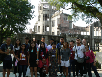 Atomic Bomb Dome in Peace Memorial Park