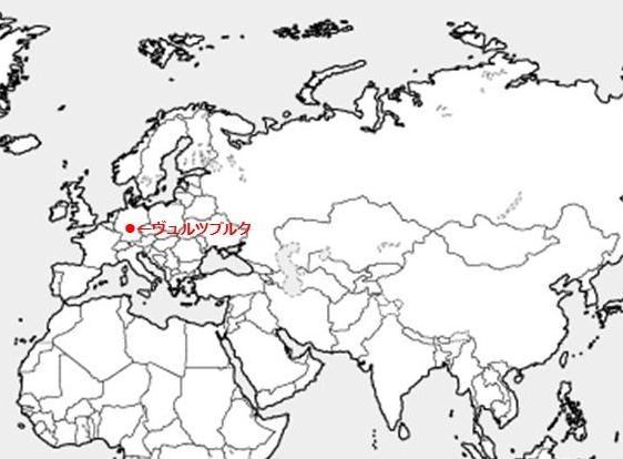 ドイツ バイエルン州 ヴュルツブルク　地図