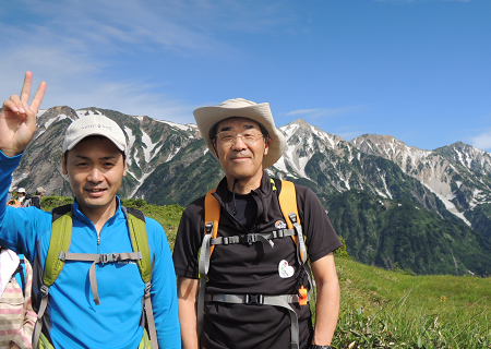 河野 安隆(八方尾根)