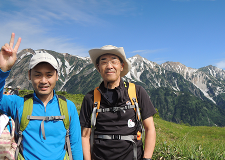 河野　安隆（八方尾根）