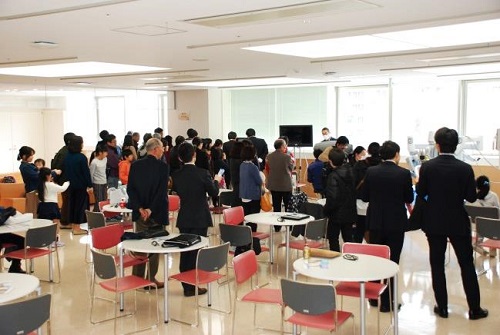 イベントホールでの体験会