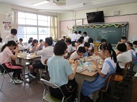 実習生と会食