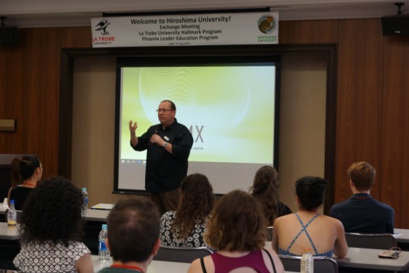 Greeting from Prof. Craig Horton