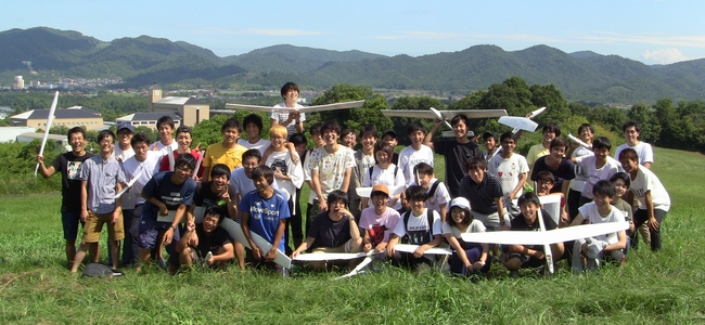 競技会当日の様子(競技会終了後に撮影した集合写真)