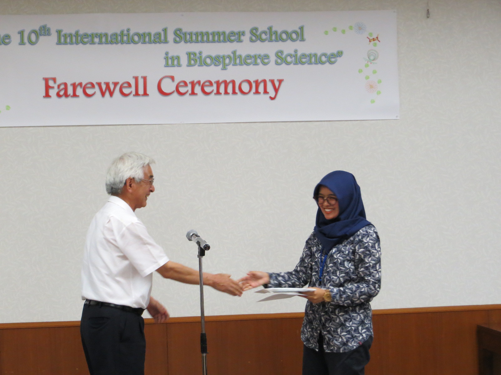 Farewell ceremony