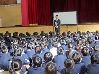 小学校後期始業式