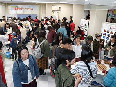 文学部で味わう世界のティータイム 文学部で味わう世界のティータイム
