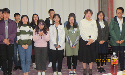 留学生懇談会 留学生懇談会