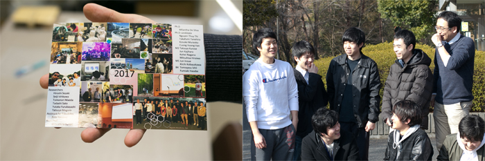 Associate Professor Kuroki and his lab members