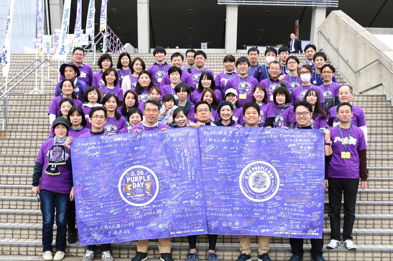 啓発活動に参加したボランティアの皆さん 啓発活動に参加したボランティアの皆さん